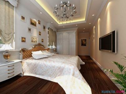 简欧风格卧室效果图 简欧装修风格的客厅、卧室效果图设计