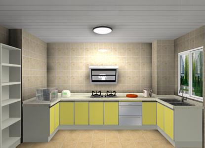 厨房整体橱柜效果图 整体橱柜和水泥橱柜效果图