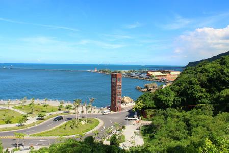 台湾西子湾高雄港 台湾西子湾风景区