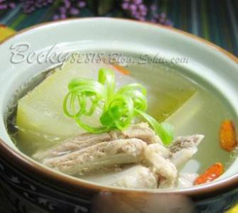冬瓜排骨汤的家常做法 冬瓜排骨汤的10种家常做法(2)