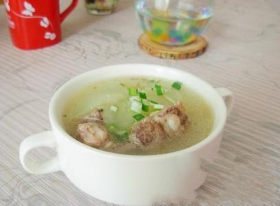 冬瓜排骨汤的做法 正宗美味的冬瓜排骨汤做法