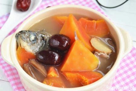 鲫鱼木瓜汤的做法大全 两款催奶鲫鱼木瓜汤的做法