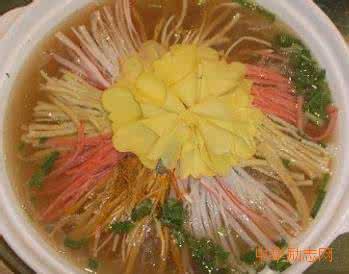 牡丹燕菜的做法 三丝燕菜的做法