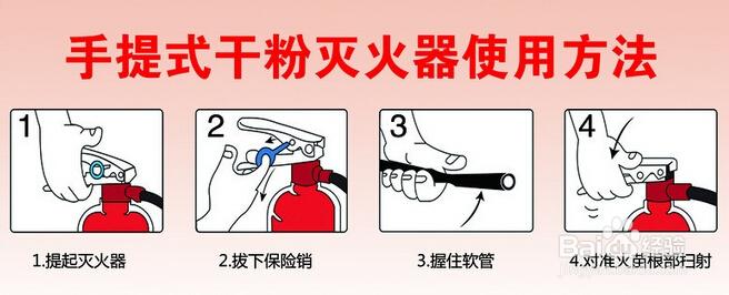 手提式干粉灭火器使用 有关于手提式干粉灭火器的使用方法