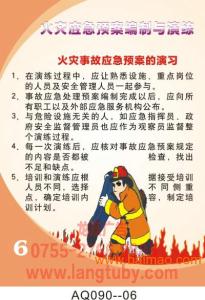 火灾应急预案 防火灾安全应急预案