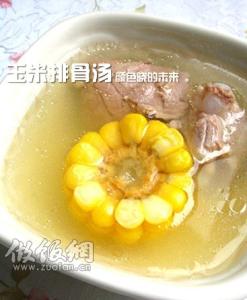 玉米排骨汤的做法 玉米汤的可口做法