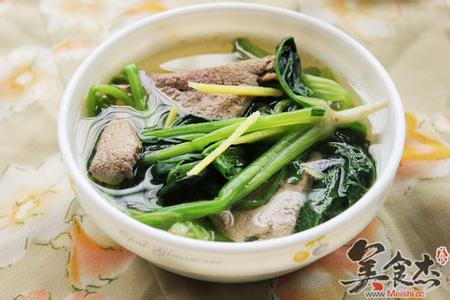 菠菜猪肝汤的做法 菠菜猪肝汤的8种家常做法推荐(2)