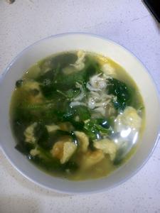 菠菜鸡蛋汤的做法 菠菜鸡蛋汤的图解做法