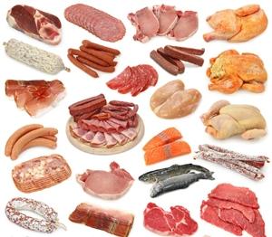 食用肉类 肉类不能食用的部位