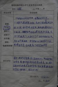 小学生家务劳动感受 初中家务劳动作文感受