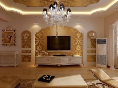 现代简欧客厅效果图 现代简欧设计理念之简欧客厅效果图