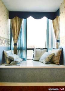 飘窗窗帘安装方法 安装飘窗窗帘的方法及效果图