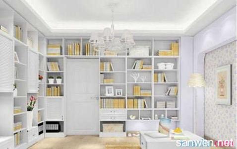 家装书房设计效果图 韩式家装设计书房篇效果图