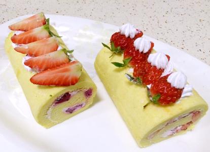 草莓慕斯蛋糕的做法 草莓蛋糕卷的做法步骤