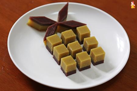 豌豆黄的做法 豌豆黄儿赤豆红做法消暑甜品