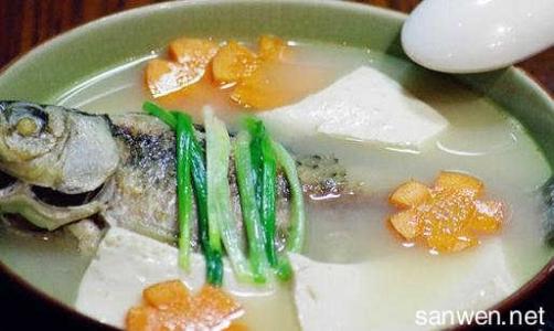 鲫鱼豆腐汤的做法 鲫鱼豆腐汤的4种好吃做法