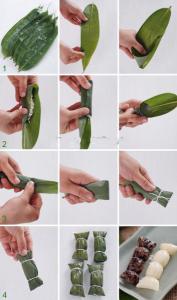 图解包粽子的步骤方法 包粽子的方法和步骤图解