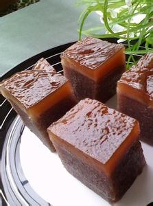 广东红豆千层糕的做法 广东水晶红豆糕的做法