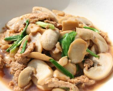 蘑菇炒肉简单的做法 蘑菇炒肉的做法大全