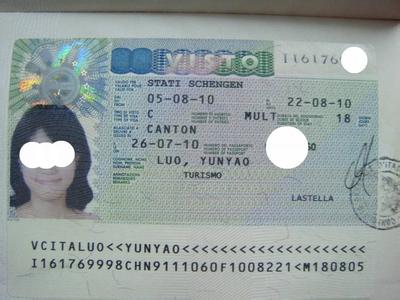 意大利旅游签证面试问 意大利旅游签证面试