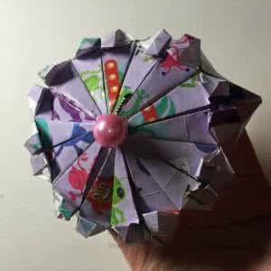 纸伞的折法 纸伞的折法(2)