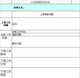 工作计划结尾范文 工作计划结尾怎么写