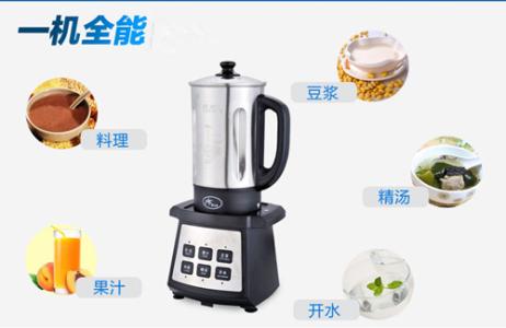 豆浆机使用注意事项 豆浆机的常见功能和食用注意事项