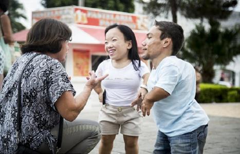 中国最矮和最高的夫妻 世界上最矮的夫妻