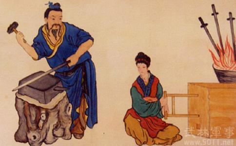 中国古代铸剑大师 中国古代最著名的铸剑大师是谁