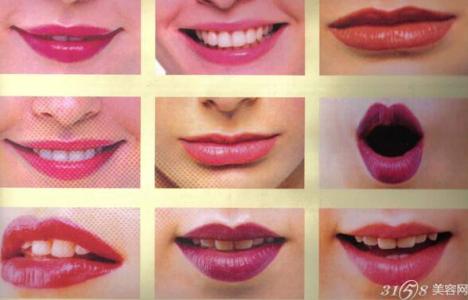 不同唇形的各种画法 不同唇形唇妆的画法