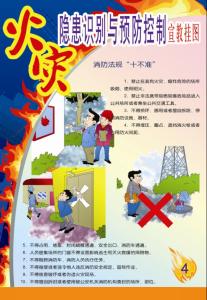 预防火灾的知识 关于防火灾的知识