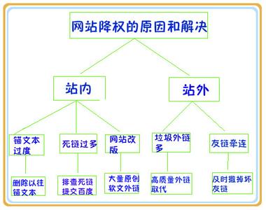 宝贝被降权的补救方法 总结网站SEO降权后的几种补救办法