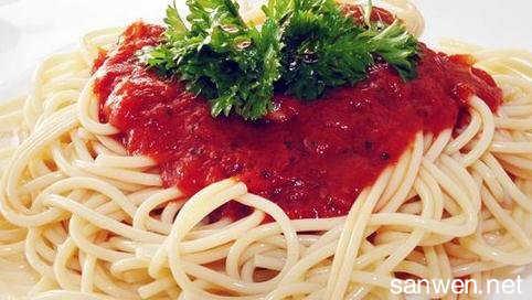 番茄肉酱烩意大利面 好吃的番茄意大利面要如何做