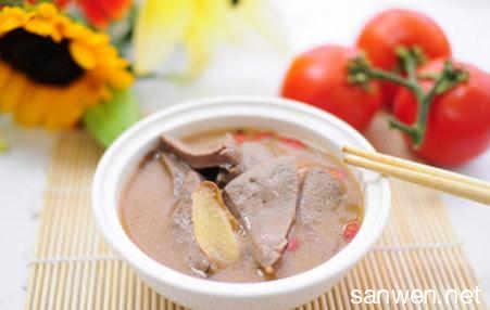 猪肝汤的做法 猪肝汤的好吃做法分享