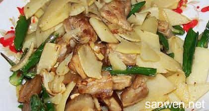 鲜竹笋的做法 鲜竹笋炒肉的美味做法介绍