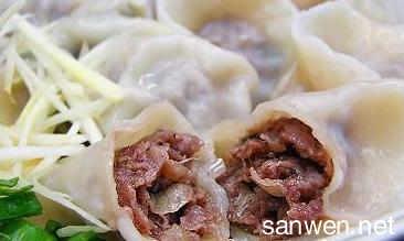 牛肉饺子馅的做法 牛肉饺子的不同做法