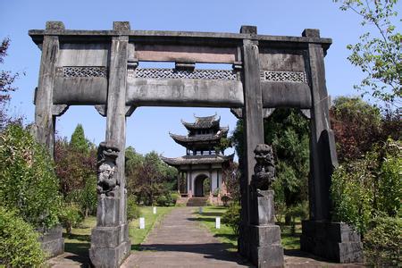 古城岩风景区 安徽古城岩