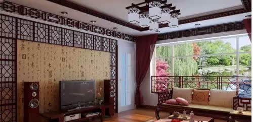 中式 美式 欧式的区别 中式、欧式、美式的小客厅电视背景墙效果图
