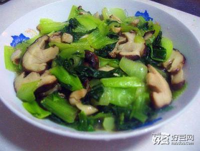 青菜的做法大全家常菜 家常香菇青菜的做法_香菇青菜有哪些家常做法