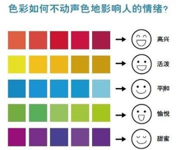 颜色对人情绪的影响 颜色影响人情绪的原因