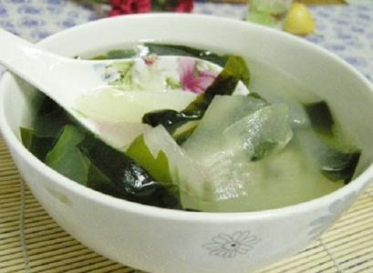 冬瓜海带汤的做法 冬瓜海带汤的4种做法