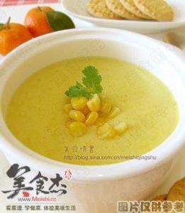 玉米浓汤的做法 玉米浓汤的家常做法_好吃的玉米浓汤要怎么做