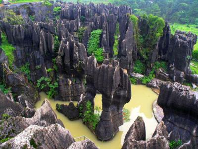 万盛石林风景区怎么走 重庆万盛石林风景区