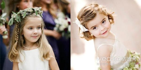 2016女花童发型图片 婚礼花童发型步骤