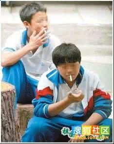 初中生吸烟 中学生抽烟的危害
