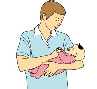 新生儿怎么抱图解 抱新生儿的方法