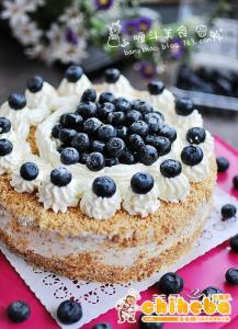 蓝莓芝士蛋糕的做法 春节待客糕点之蓝莓蛋糕做法
