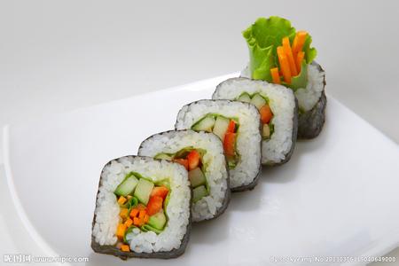 各种花式寿司做法图解 素花式寿司