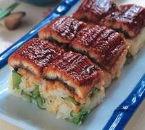 鳗鱼寿司 鳗鱼坚果箱寿司