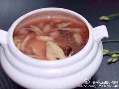 红菇淮山排骨汤的做法 红菇山药排骨汤的做法